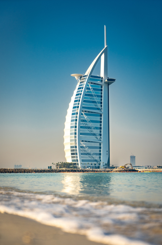 Image of a tower in dubai.