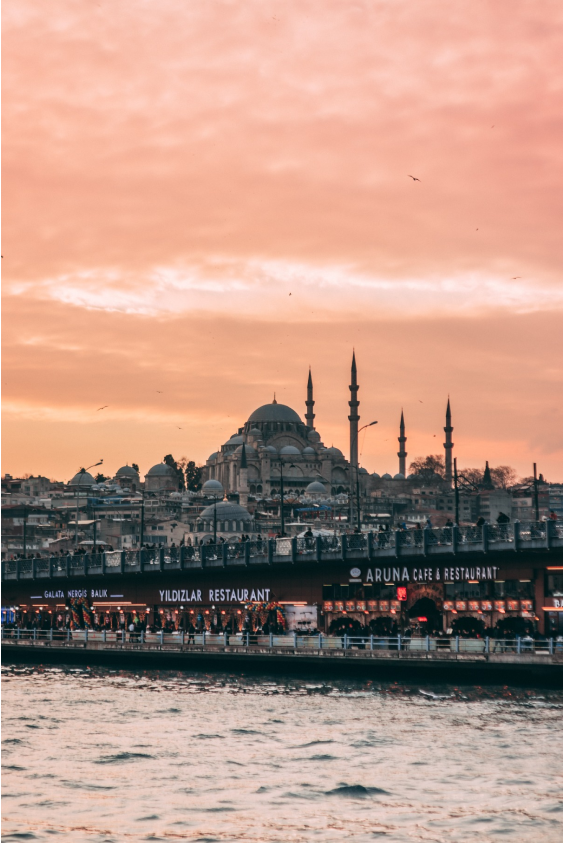 Image of a mosque in Istanbul.